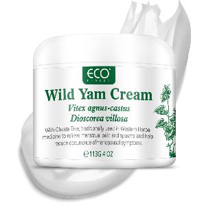 Wild Yam Cream Hormone Balance, 100% Natural Plant-based Formula, 4 OZ