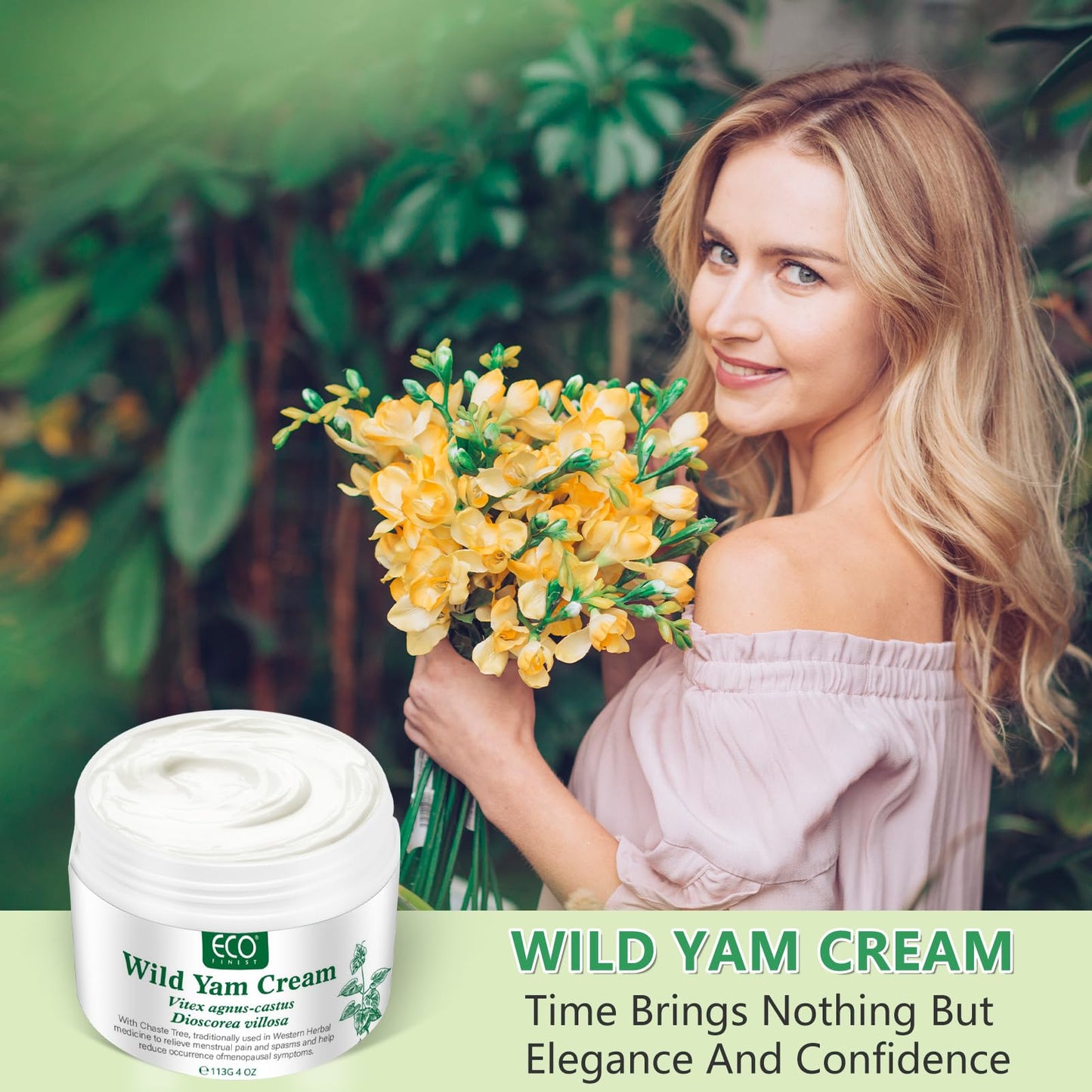 Wild Yam Cream for Hormone Balance, 1.76 OZ